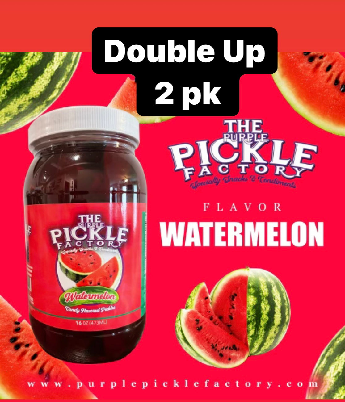WATERMELON ROCKET PACK (2 jars) – The Purple Pickle Factory