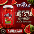 🍉 Texas Candy Pickle Classic™

Watermelon

A Taste of Texas Summer in Every Bite.