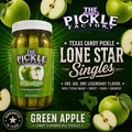 🍏 Texas Candy Pickle Classic™

Green Apple

Crisp. Sweet. Unmistakably Texas.