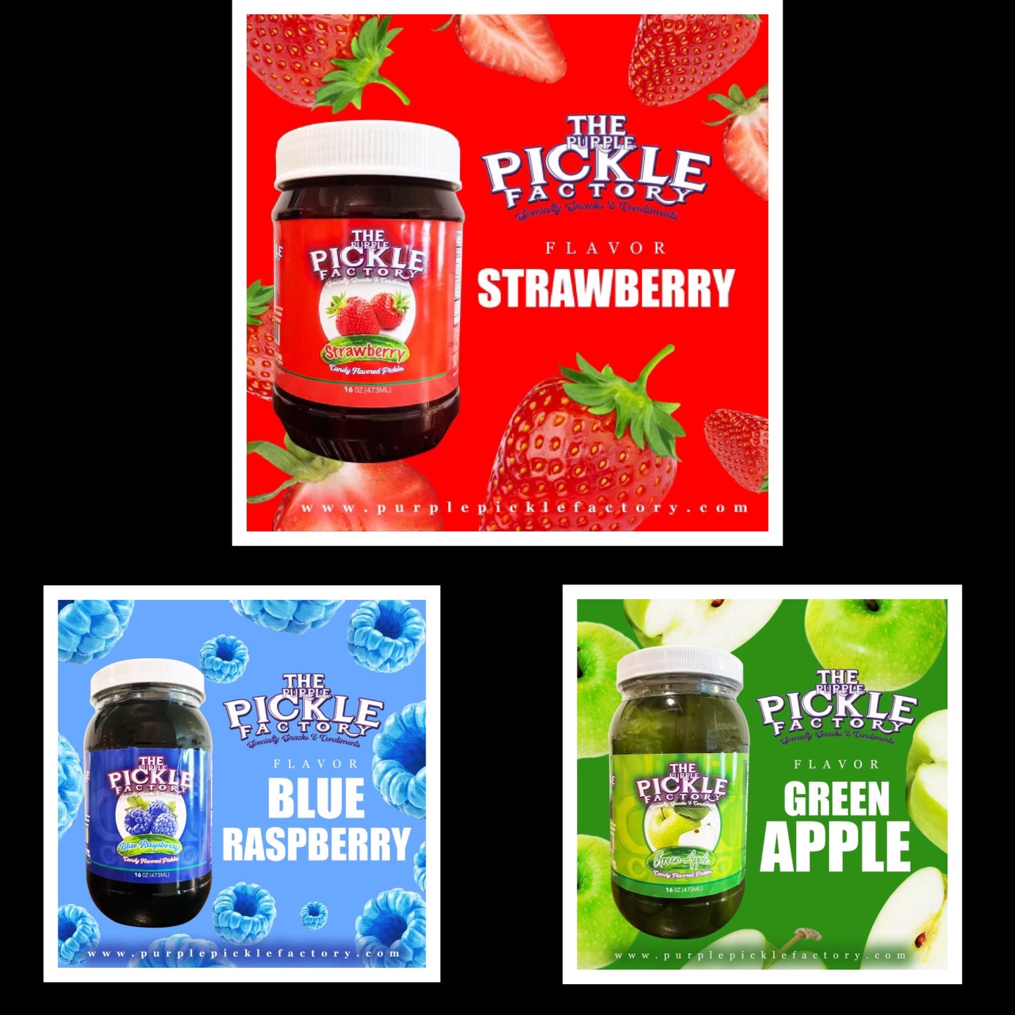 STRAWBERRY 3 pack COMBO