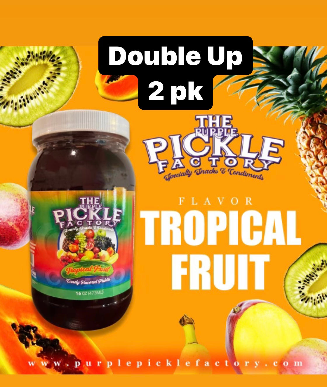 TROPICAL FRUIT ROCKET PACK (2 jars)