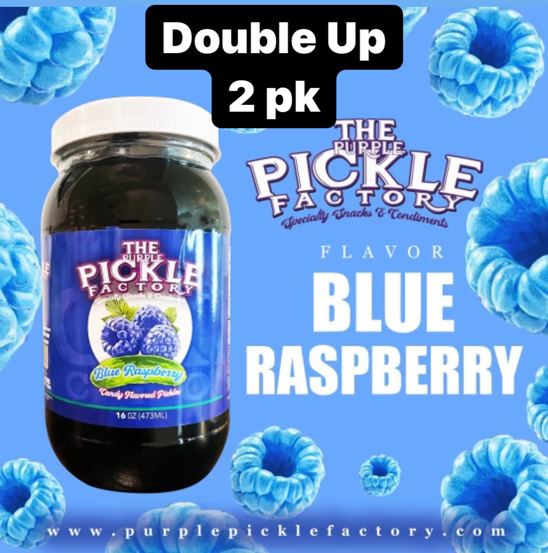 Blue Raspberry Rocket Pack (2 Jars Blue Raspberry)